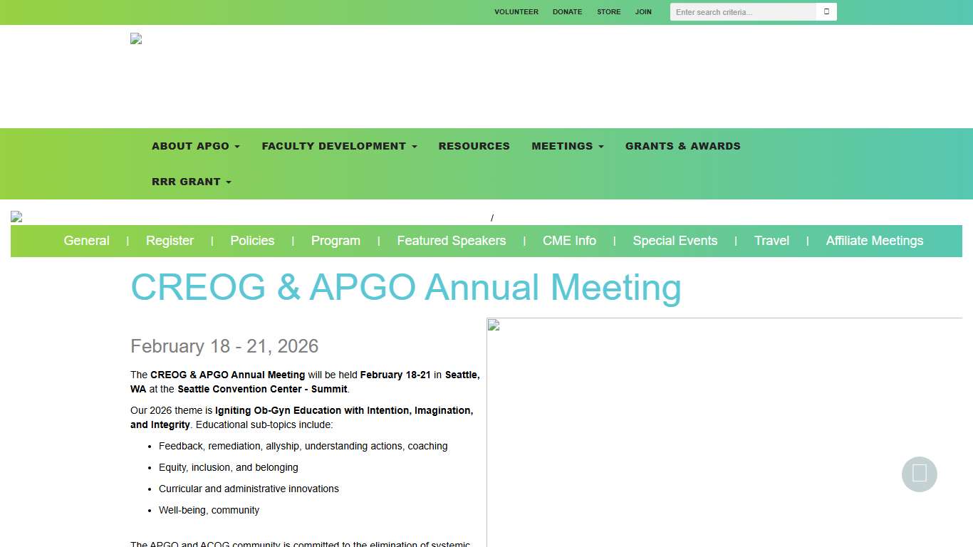 2026 CREOG & APGO Annual Meeting